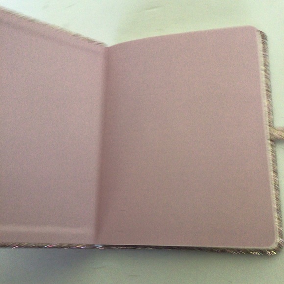 PINK GLITTER HARDBOUND JOURNAL NWT - Picture 3 of 6